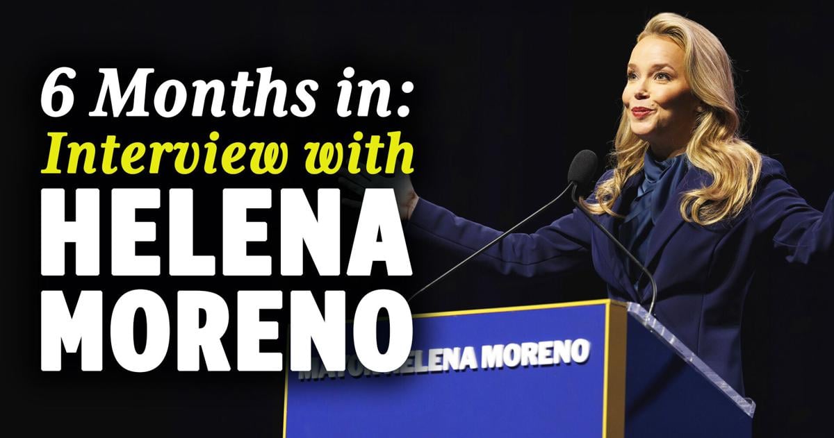 Six months into the job, here's where New Orleans Mayor Helena Moreno's head is at