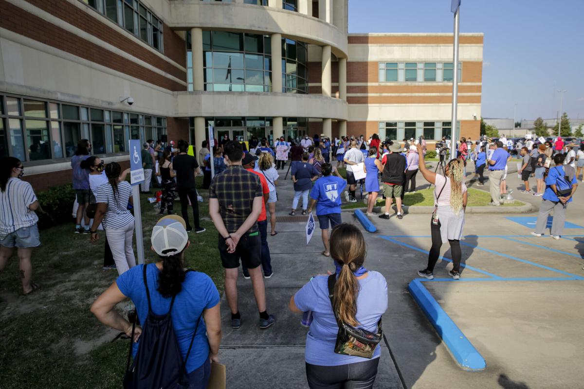 Jefferson Parish teachers protest returntoschool plan