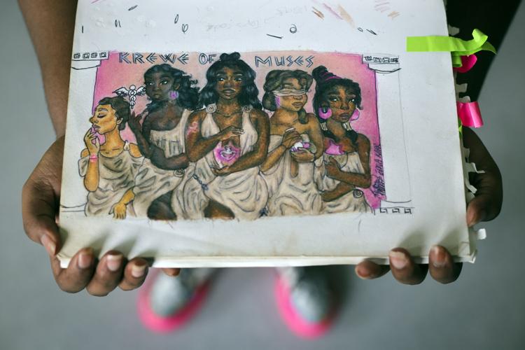 Edna Karr High grad's inspired artwork is featured on 80,000 Muses