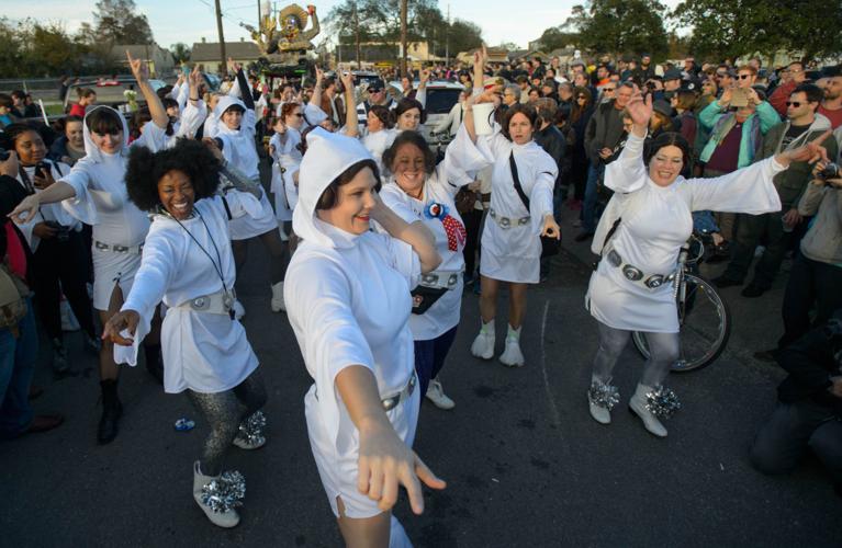 Photos Krewe of Chewbacchus sends off Princess Leia, Carrie Fisher, in