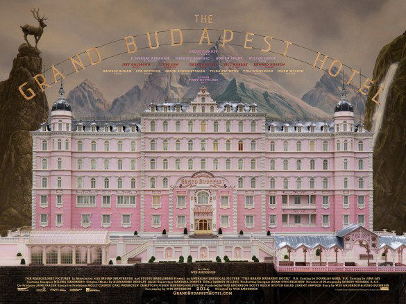The Grand Budapest Hotel recreated in over 50,000 Lego bricks, The Grand  Budapest Hotel