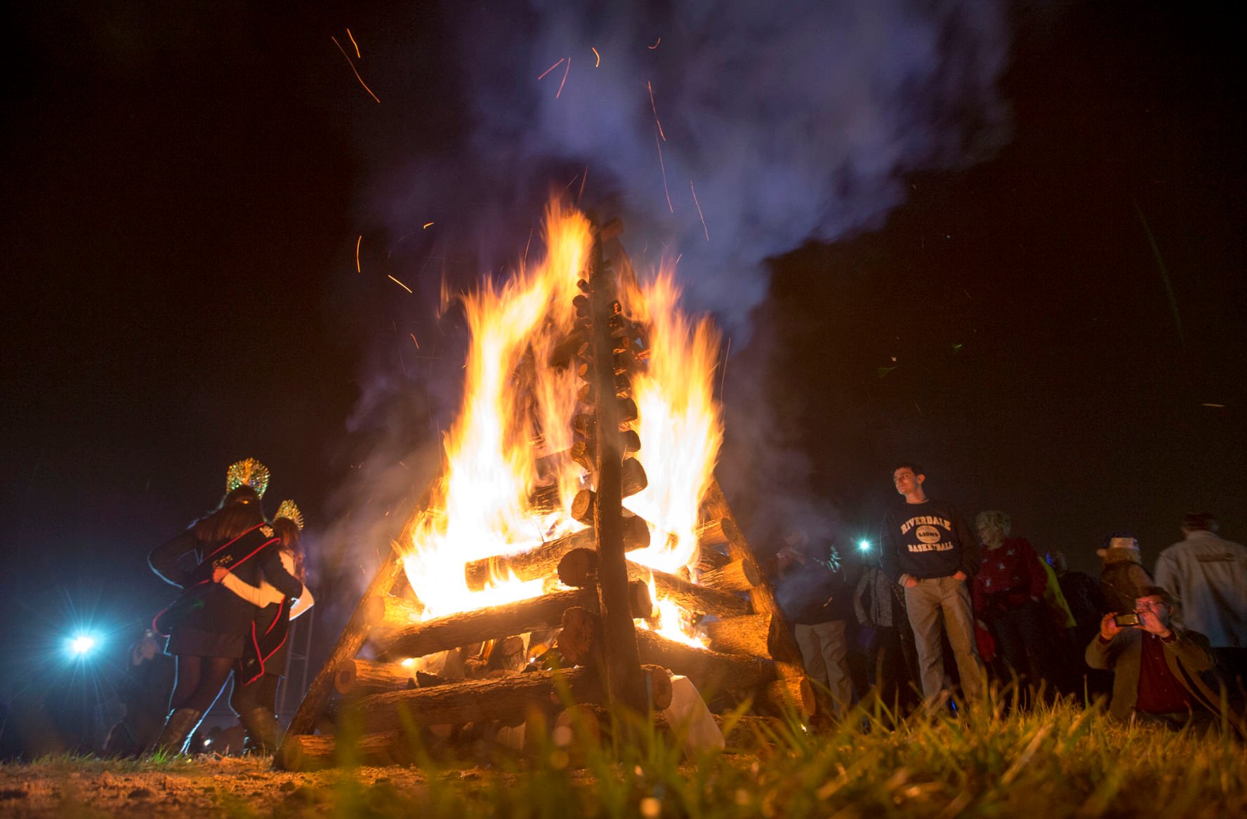 Bonfire Festival lights River Parishes with traditions, food