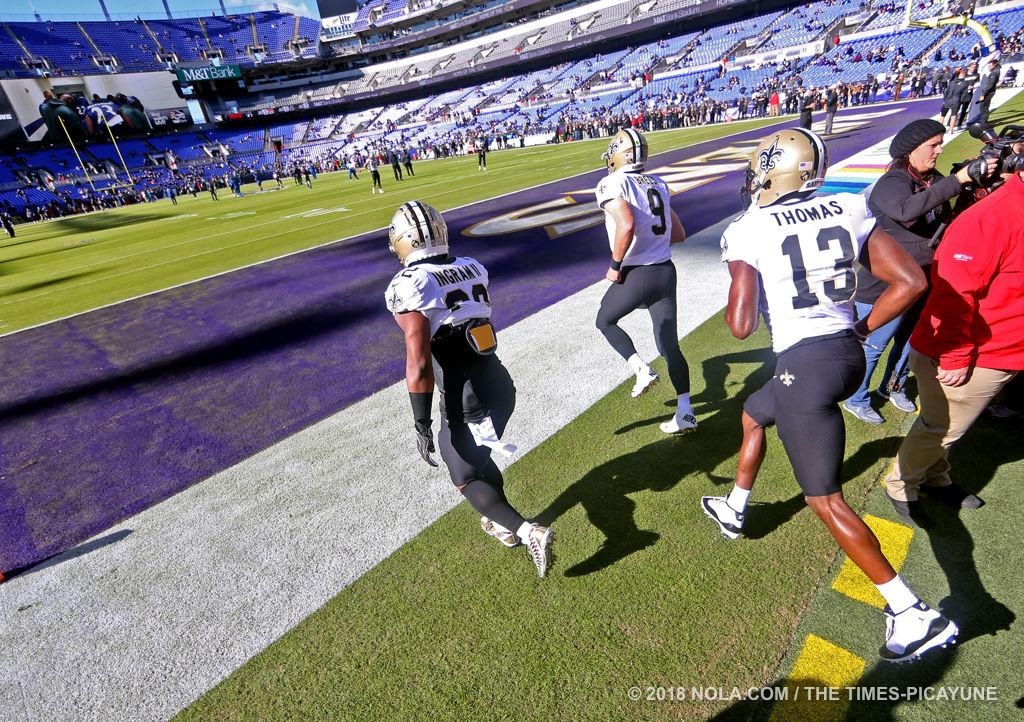 New Orleans Saints at Baltimore Ravens 2018, Photos