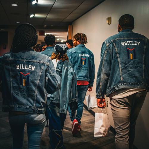 McCollum Scholars in jackets
