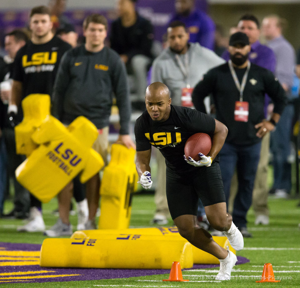 Donte Jackson comes up short in pursuit of Combine 40 record