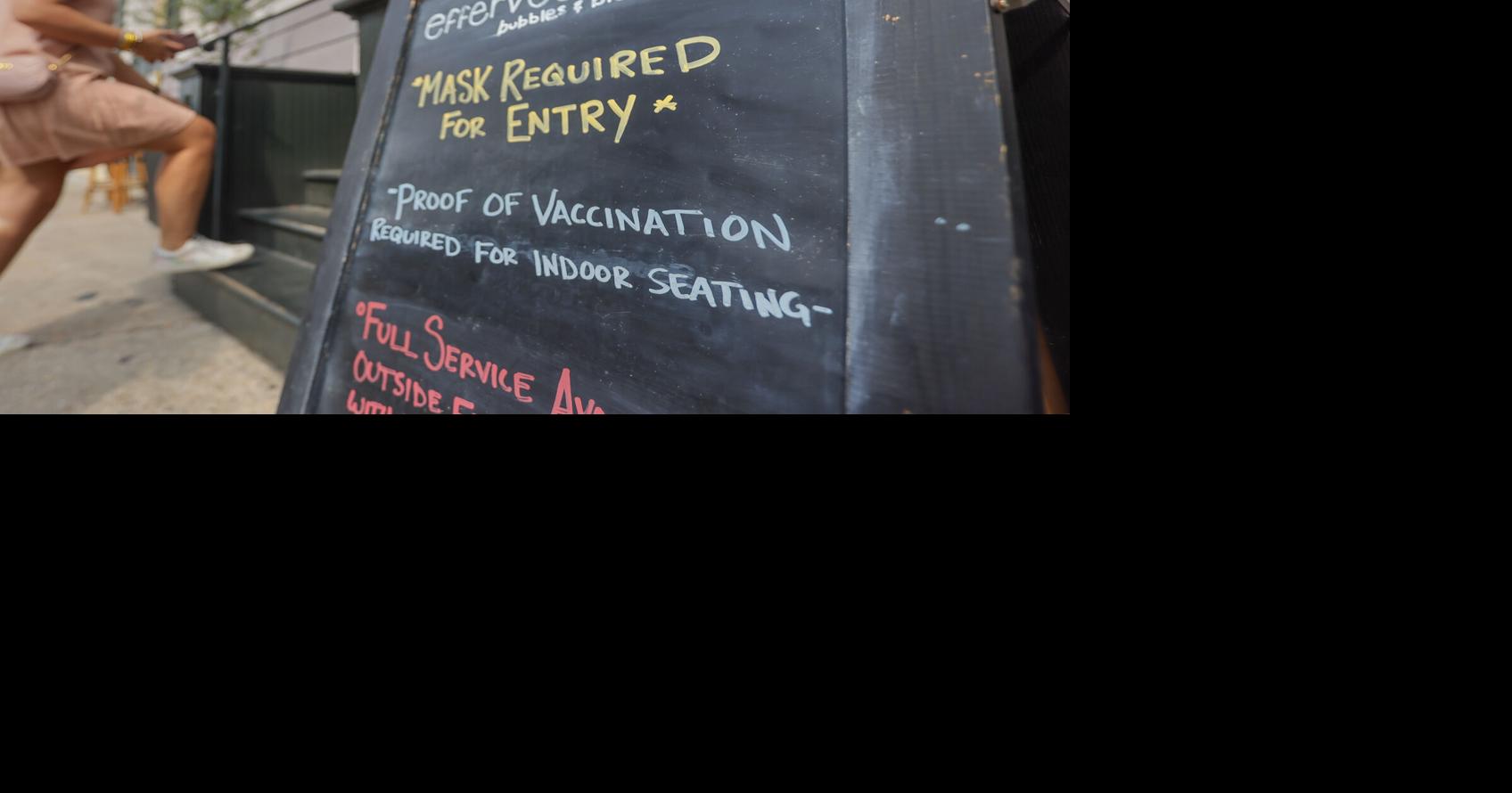 These New Orleans restaurants are now requiring proof of vaccination to