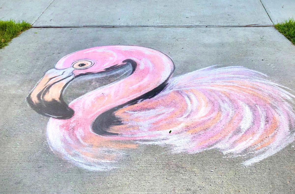 Chalk Drawings Capture The Coronavirus Mood For Cooped Up Kids And