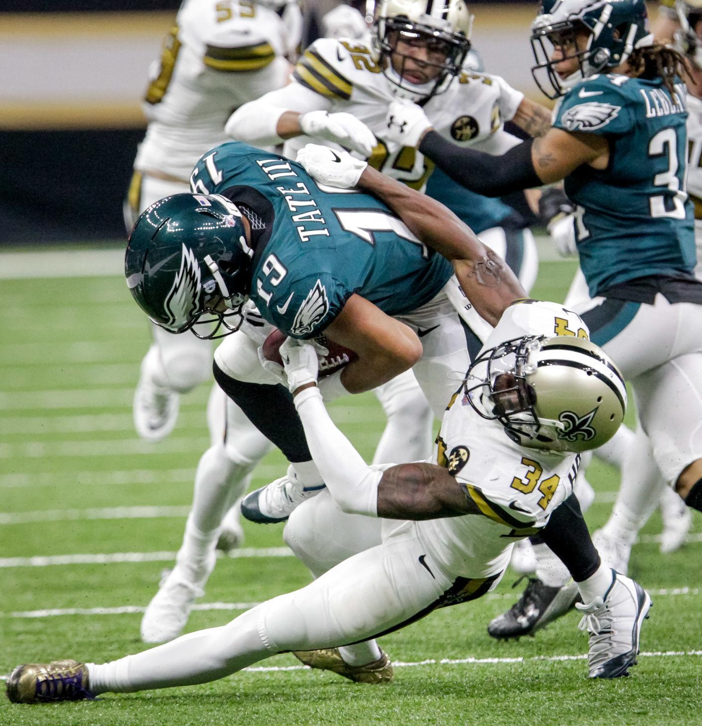 Did Saints run up the score on Eagles in 41point rout? Coach says no