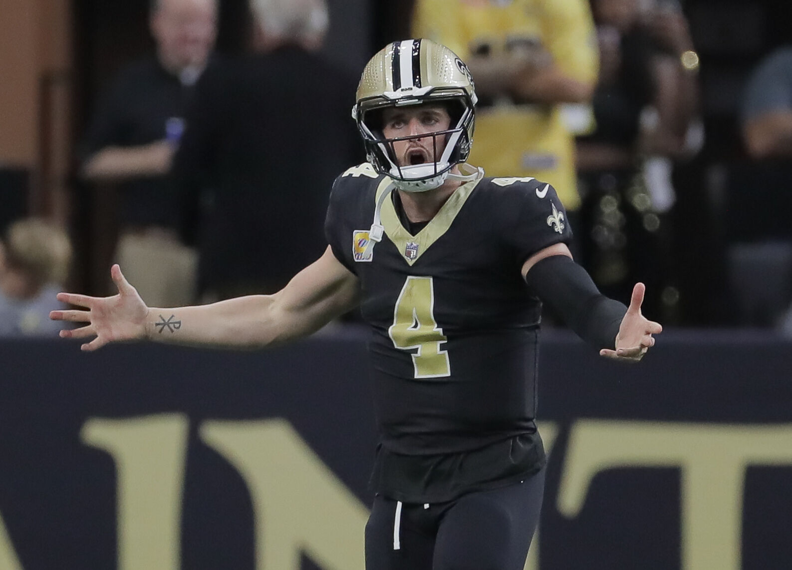 Saints QB Derek Carr Trying To Rein In Emotions Vs. Colts | Saints ...