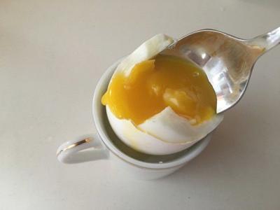 Cartoon Soft Or Hard Boiled Eggs Eggs In Egg Holder And Eggshell