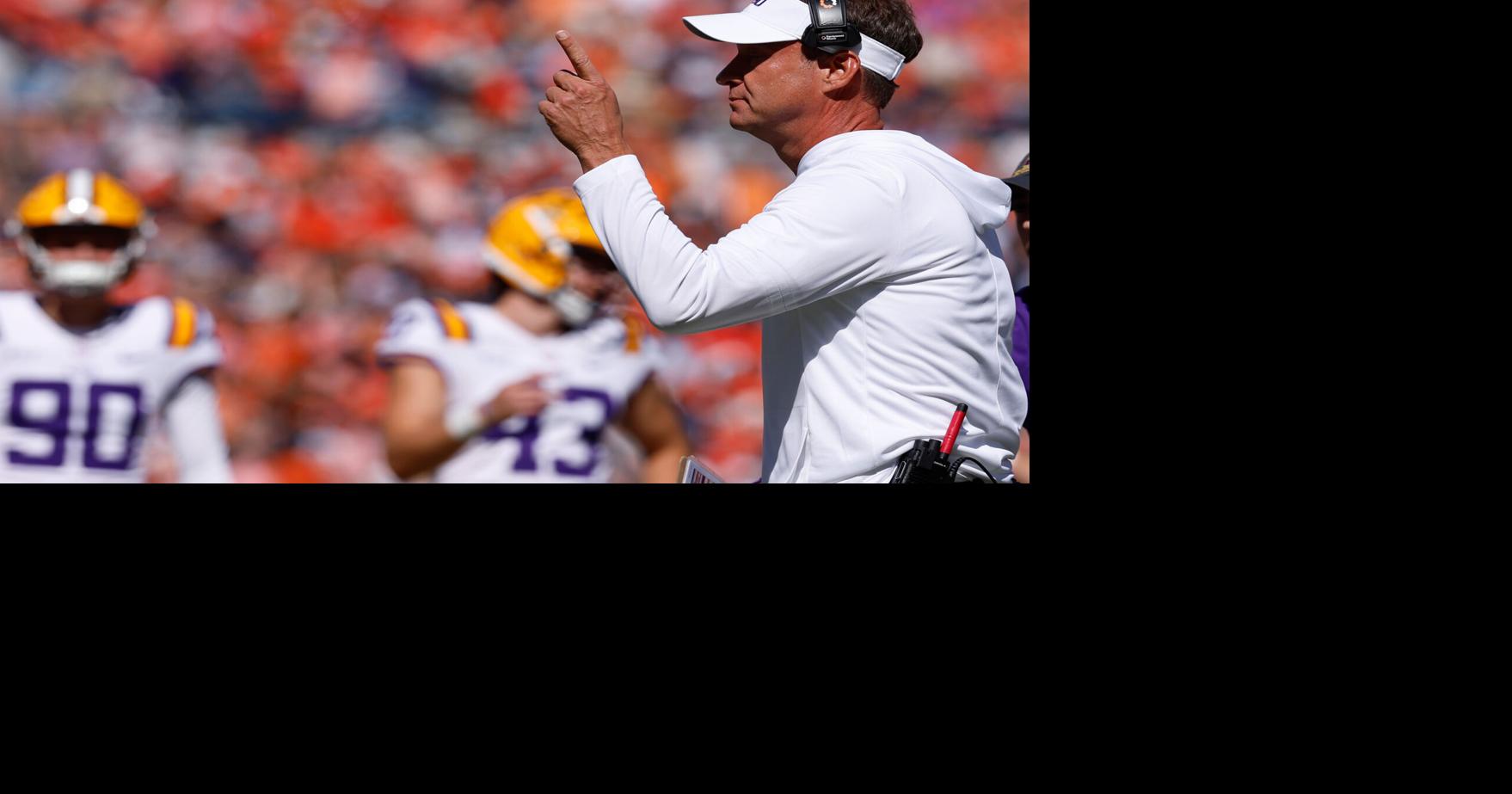 Lane Kiffin says daytime kickoff with Alabama is proof the SEC doesn't want to do LSU any favors
