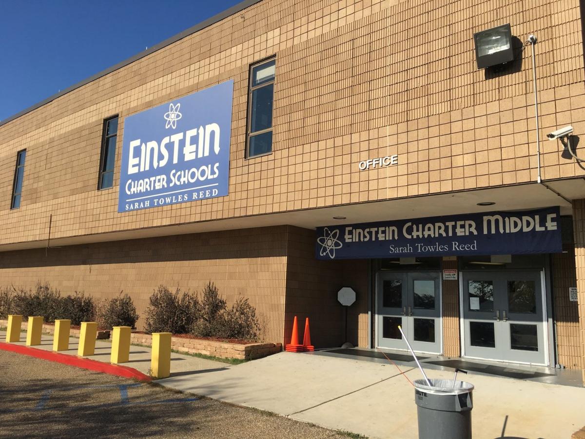 Einstein parents protest for yellow bus transportation from charter