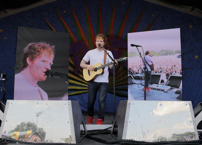 Ed Sheeran gave fans what they came for at New Orleans Jazz Fest