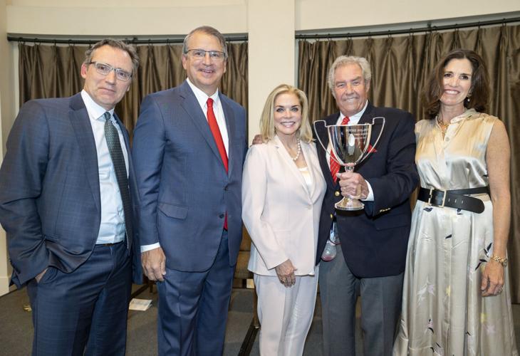 Boysie Bollinger presented with the Loving Cup, 'beyond anything I ...