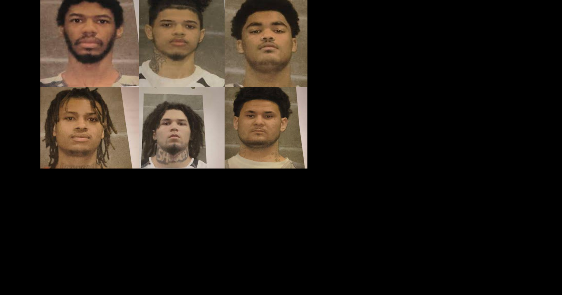 Eight inmates escaped a North Louisiana jail Friday, including four being held for Baton Rouge