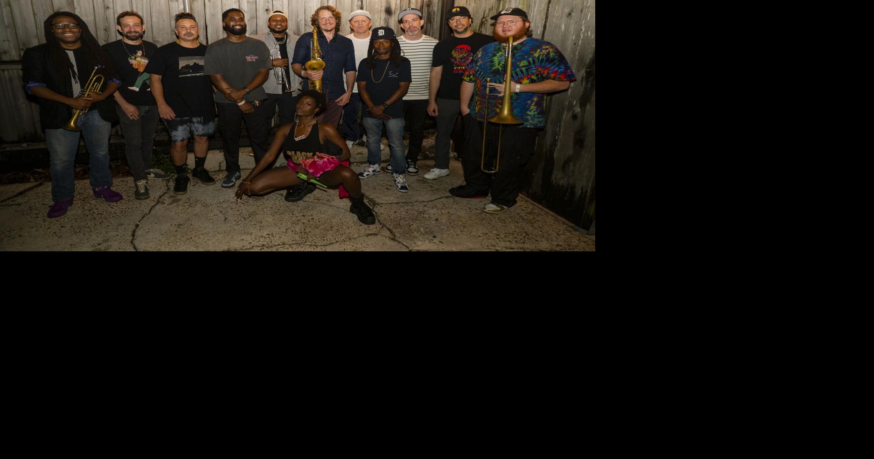 New Orleans afrobeat 'Arkestra' Gov't Majik opens the Festival Stage at Jazz Fest 2026