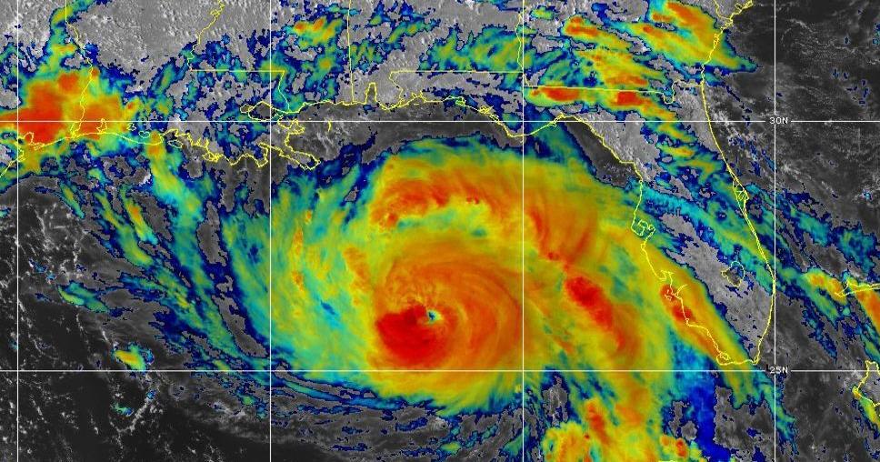 A Cat 4+ hurricane has touched almost every part of the Gulf Coast in