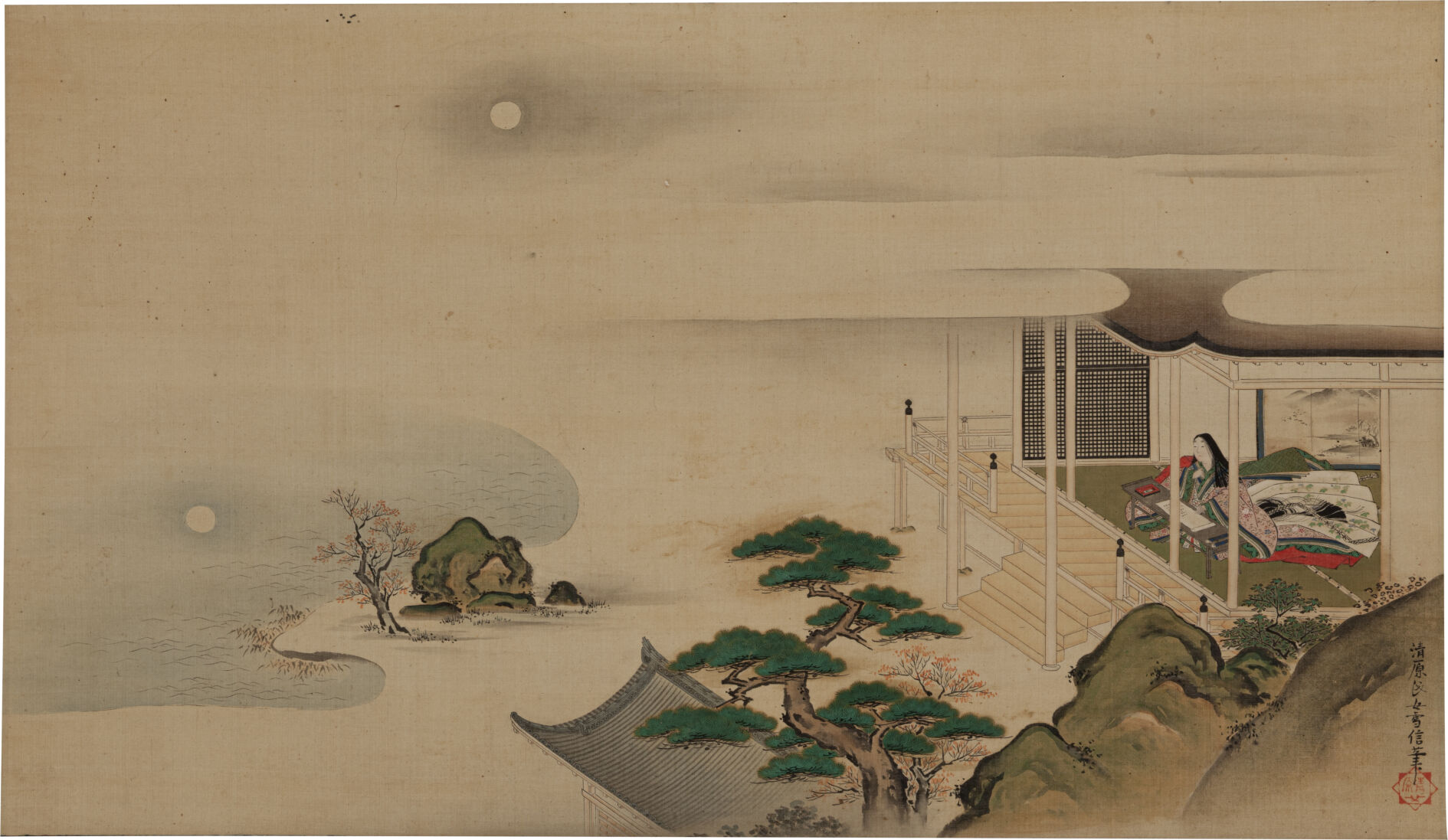 Japanese painting captures the birth of one of the world's