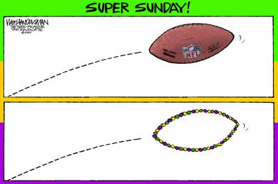 Walt Handelsman: Super Sunday!