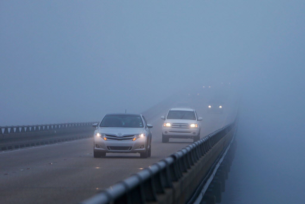 New Orleans, Baton Rouge under dense fog advisory until 3 p.m. Monday