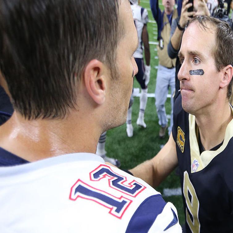 Drew Brees Can Move Into 2nd Place In Career Touchdowns But Not If Tom Brady Gets There First Saints Nola Com