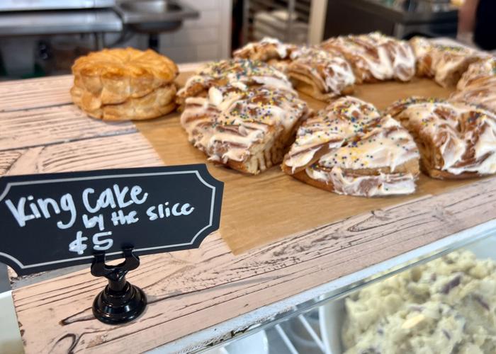 Traditional king cake at the Larder is a Mardi Gras standout Where