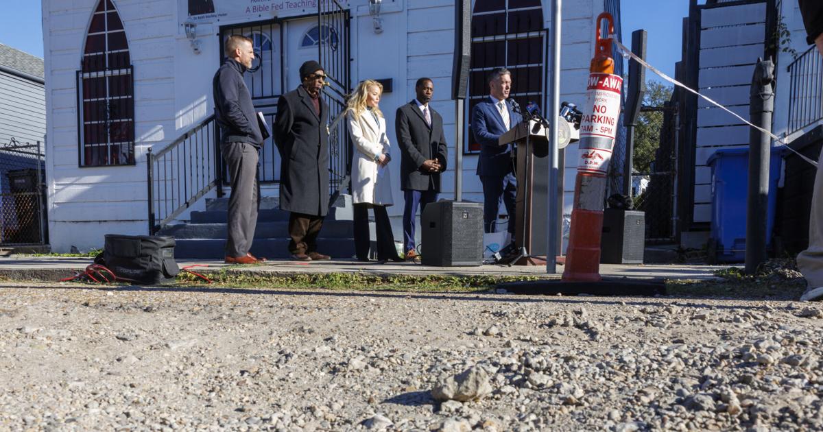 Mayor Helena Moreno kicks off street repair initiative in Treme: 'Start of ... transformation'