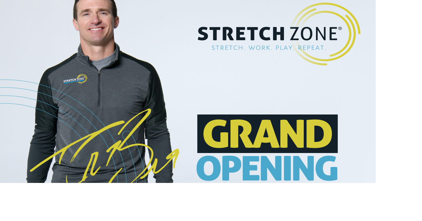 Drew Brees Celebrates Openings Of Stretch Studios In New Orleans