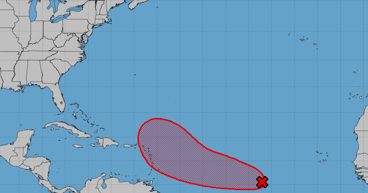 Disturbance west of Africa expected to develop Hurricane Center