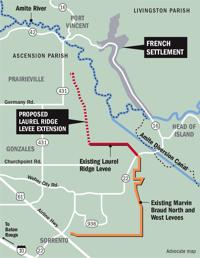 24m Laurel Ridge Levee Inches Forward Under Livingston Ascension Levee District Accord Nola Com