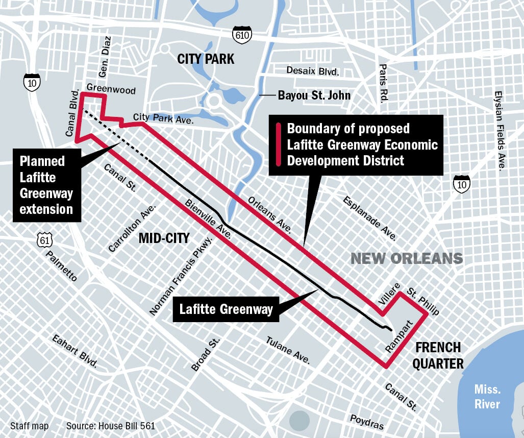 New Orleans Lafitte Greenway Releases 3 Year Master Plan News Nola Com 