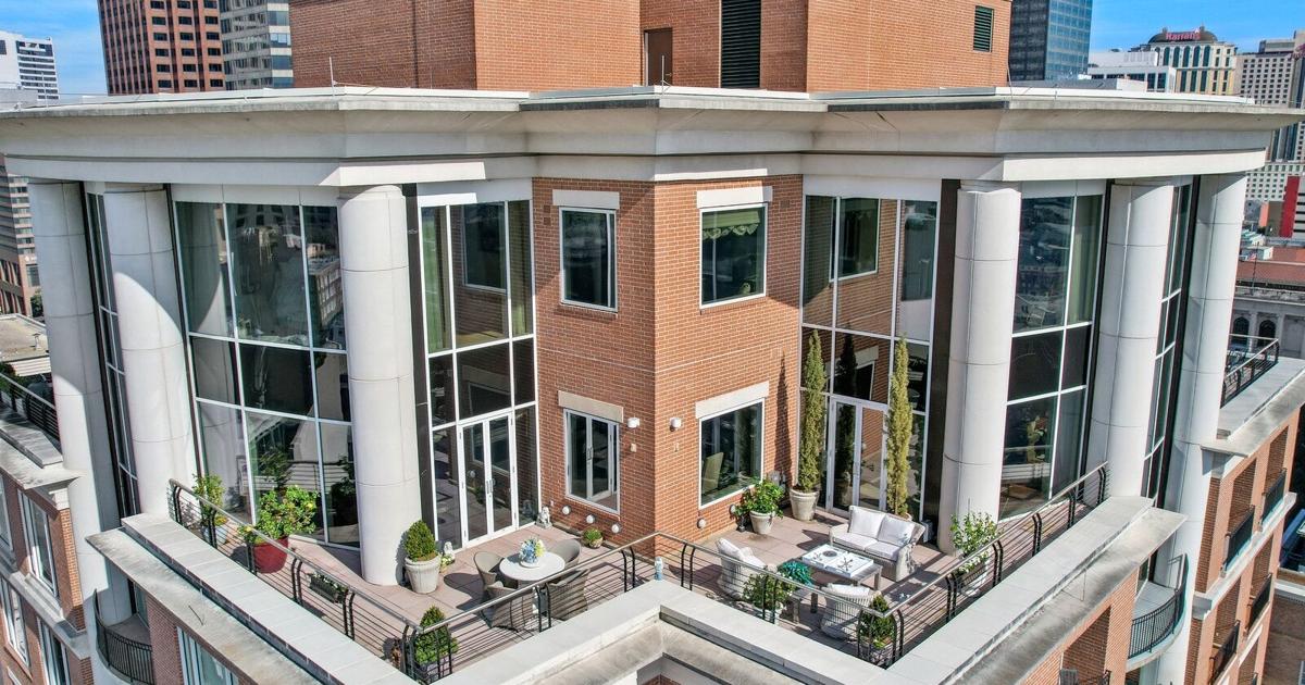 $3.25M Penthouse on St. Charles is luxury living in the sky ...