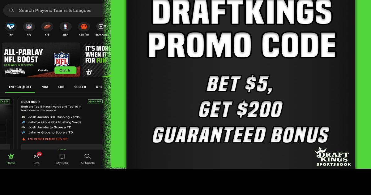 DraftKings promo code: Bet , get 0 NBA, NHL bonus
