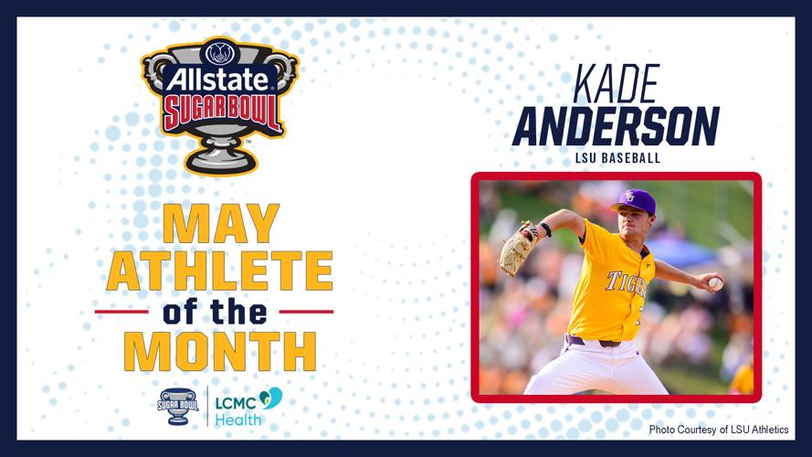 LSU Star, St. Paul’s alumus Kade Anderson named Sugar Bowl Athlete of