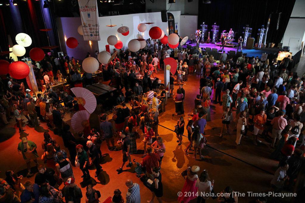 At First New Orleans Sushi Fest Loud Louisiana Rouses A Quiet