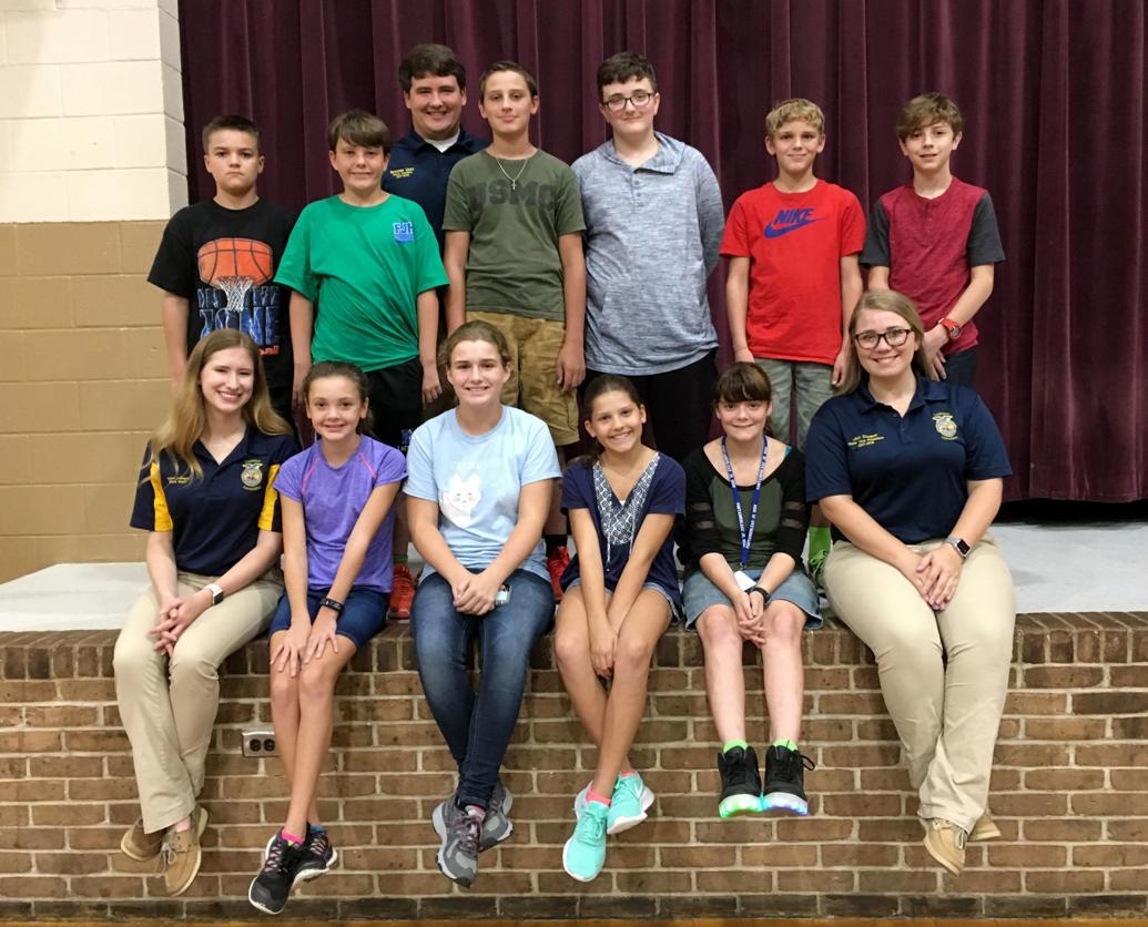 Fontainebleau Junior High School FFA members participate in leadership