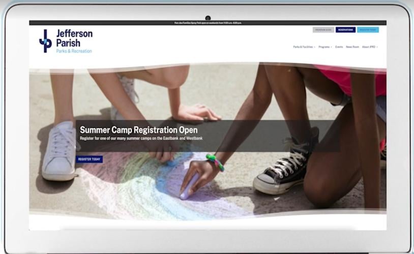 Need info on parks, sports and recreation in Jefferson Parish? This app