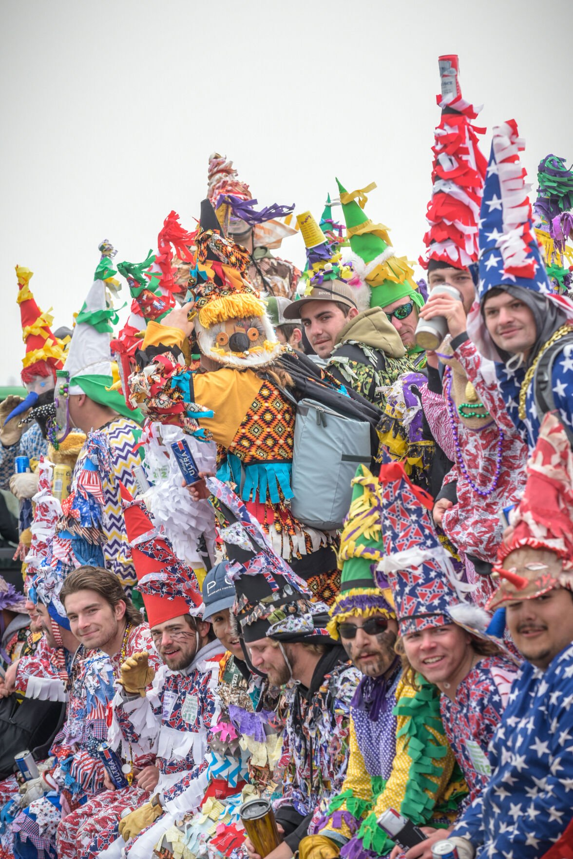 What are the origins of Mardi Gras costumes?