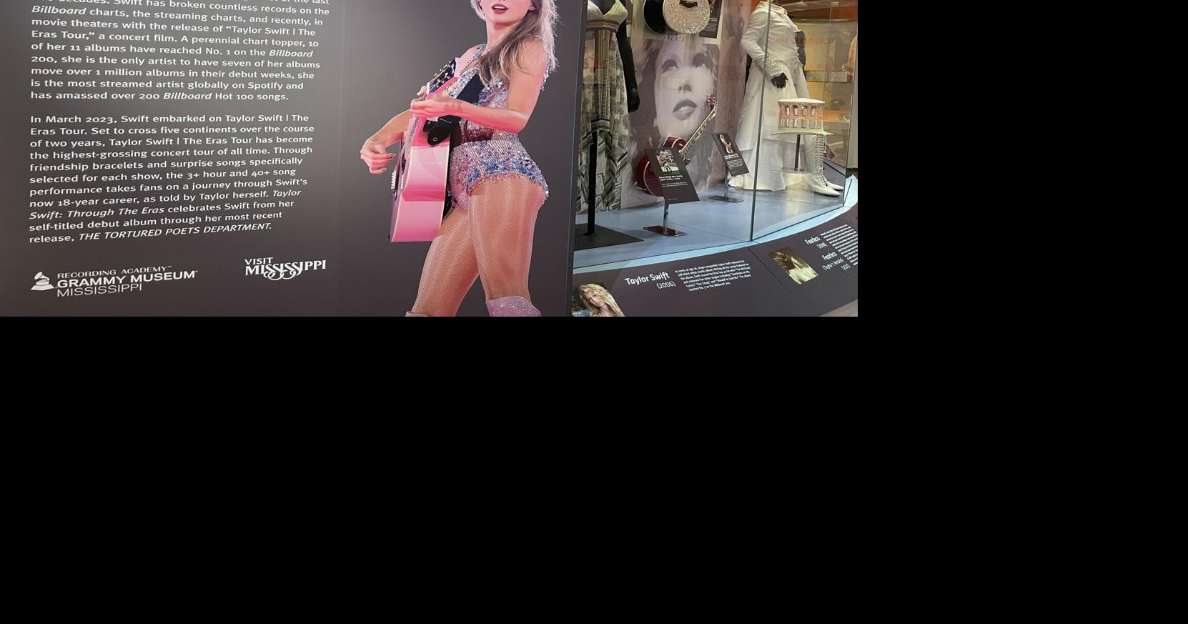 Taylor Swift's stuff to stay at Grammy Museum Mississippi through the end of August