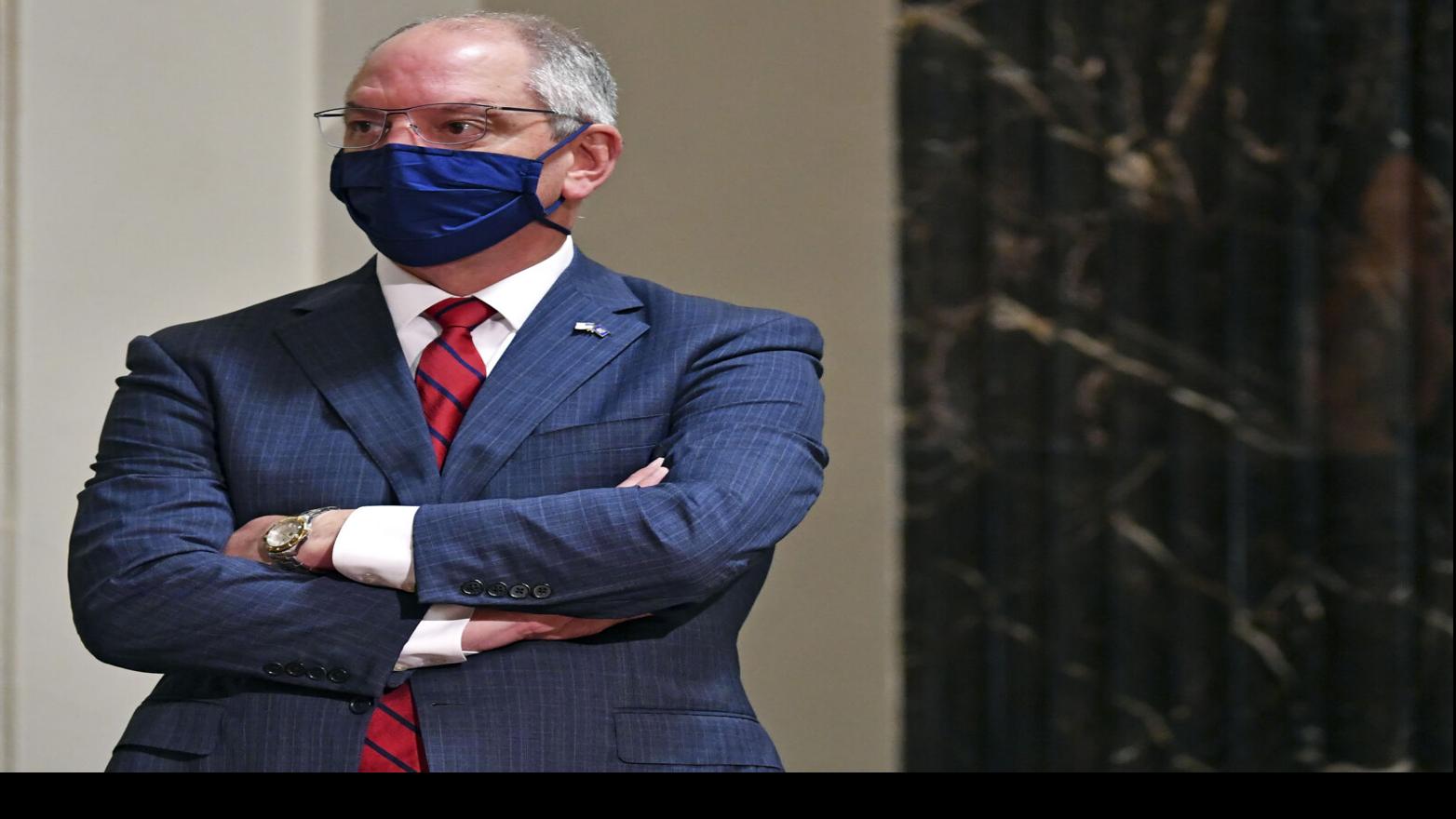 Louisiana governor lifts more COVID mask restrictions after CDC