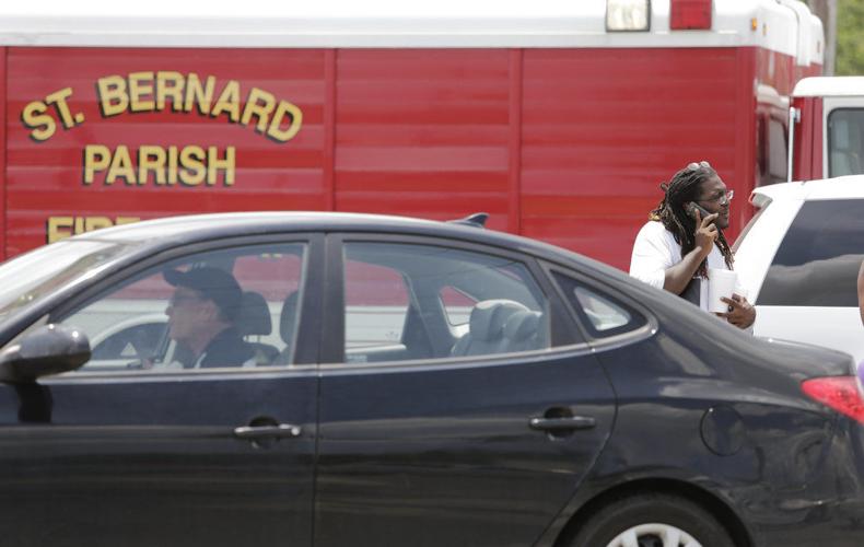Overturned tanker truck in Chalmette had 'minute leak,' now upright