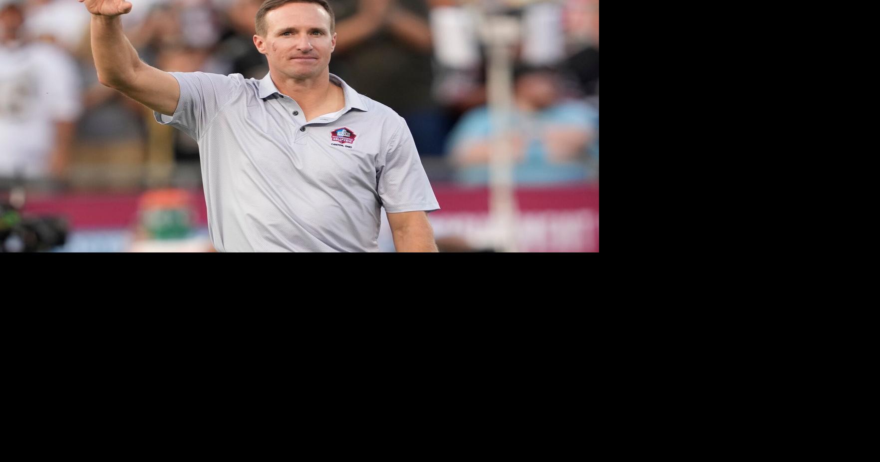 ‘The greatest Saint ever,' Drew Brees ready to cap Canton week with emotional Hall of Fame enshrinement