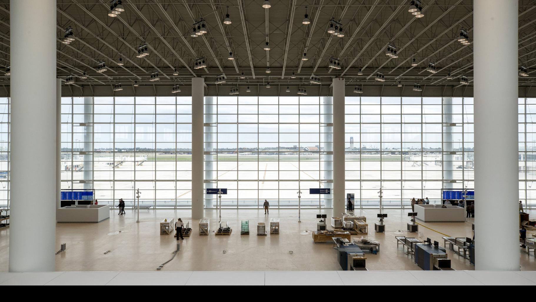 New Orleans' new airport terminal gets finishing touches, but October  opening appears doubtful, Business News