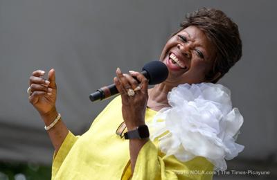 Mother's Day in New Orleans photos: Mardi Gras Indians, Irma Thomas at the zoo, Original Big 7 second-line