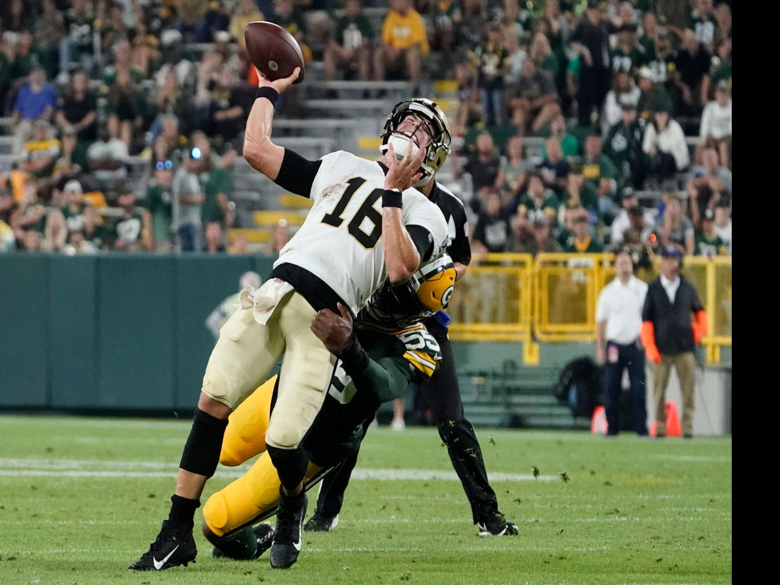 Olave has 20-yard TD catch in Saints' 20-10 loss to Packers - Seattle Sports