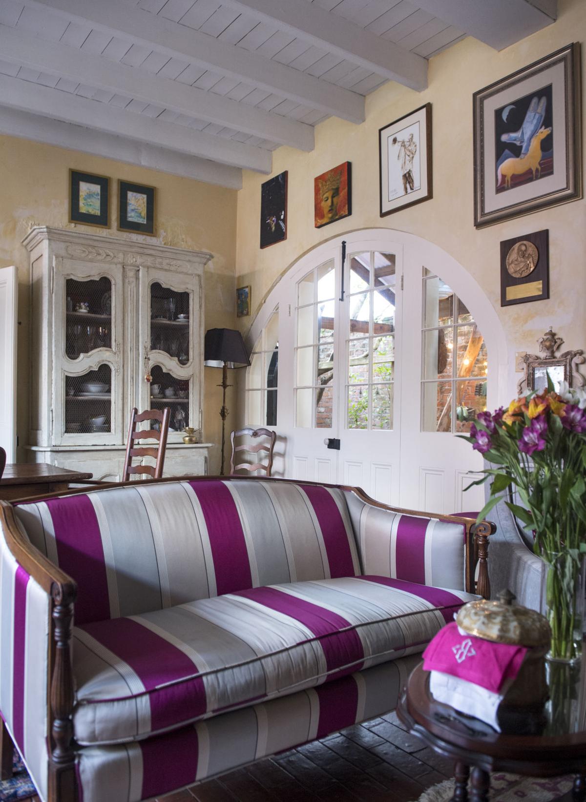 French Quarter Home Is Filled With Antiques And Art But Its