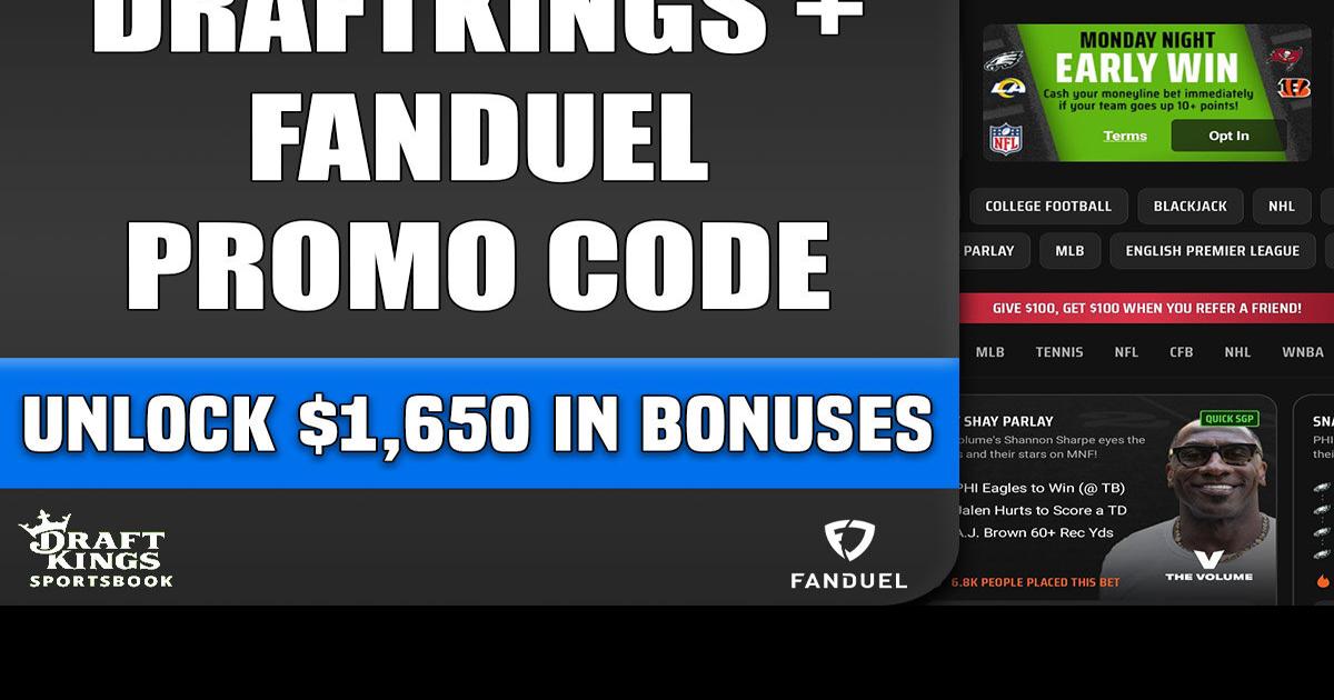 DraftKings + FanDuel promo code: Get .6K NBA, NHL bonus