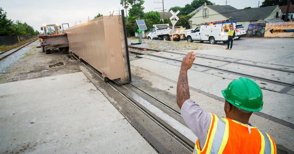 Sections of New Orleans floodwalls are sinking faster than sea levels are rising, study finds