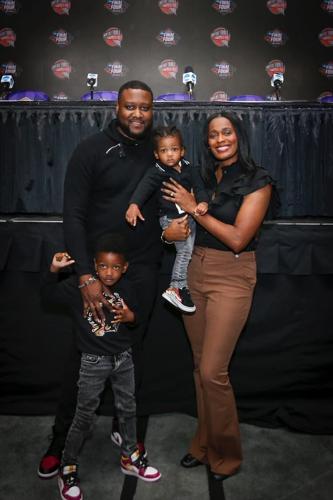 Swin Cash and family