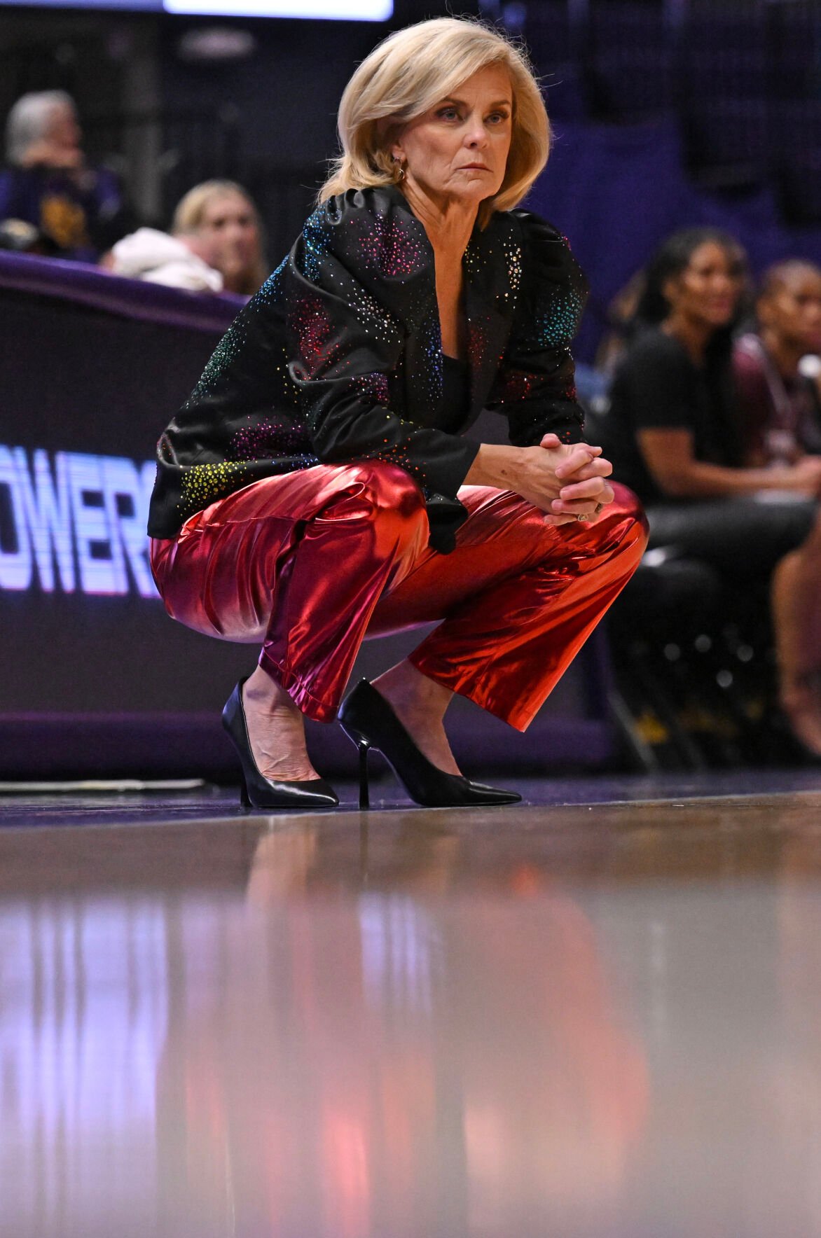 LSU Coach Kim Mulkey Outfits: Bringing More Eyes to Women's Basketball –  Footwear News